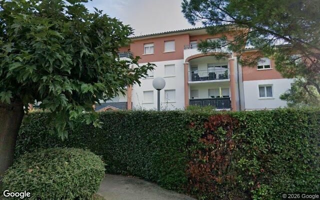 Façade : 1 rue Edmond Rostand, Balma