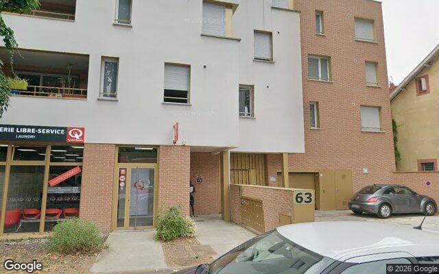 Façade : 63 route de Blagnac, Toulouse